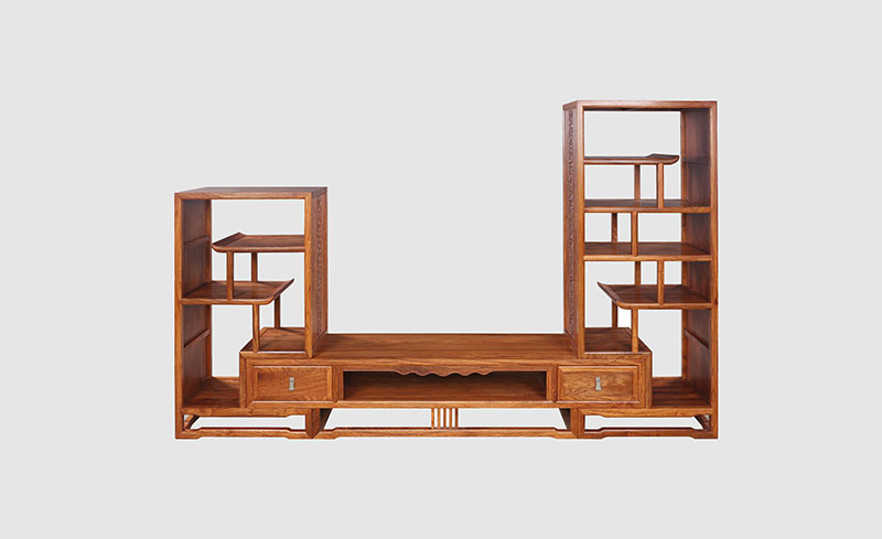 渭南中式装饰厅柜组合家具效果图